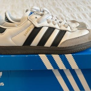 Adidas Sambas Vegan - used, white